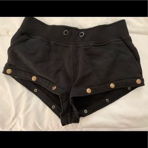 Black comfy shorts